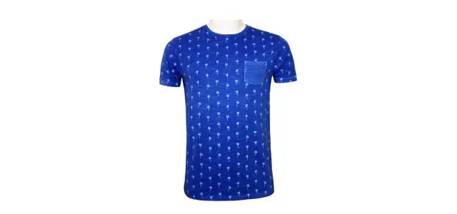 Men’s Short Sleeve T-Shirt (Crew Neck) Blue