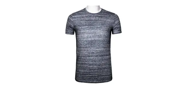 Men’s Short Sleeve T-Shirt (Crew Neck) Gray