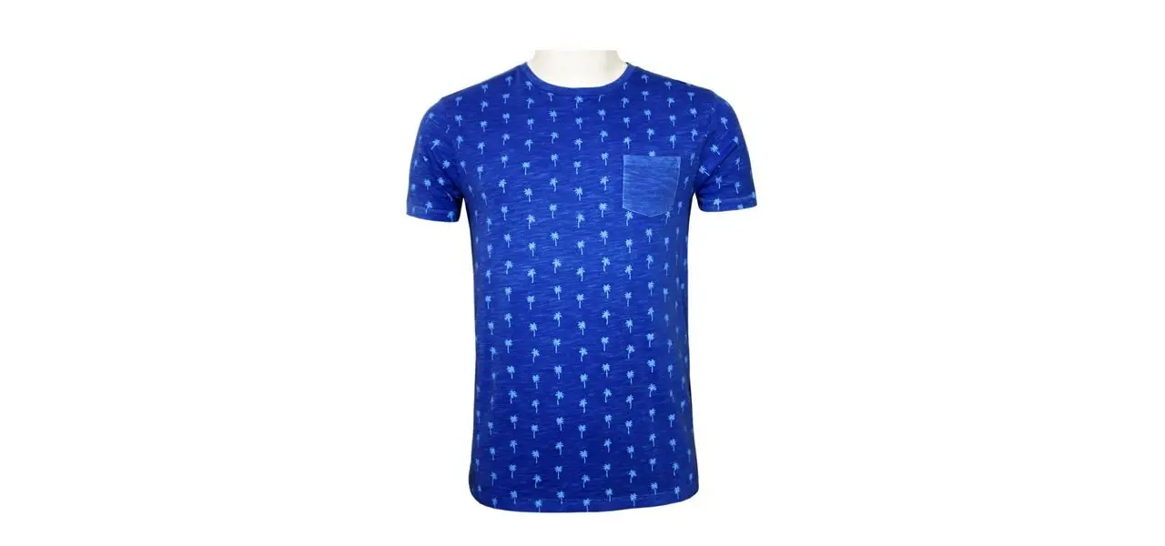 Men’s Short Sleeve T-Shirt (Crew Neck) Blue