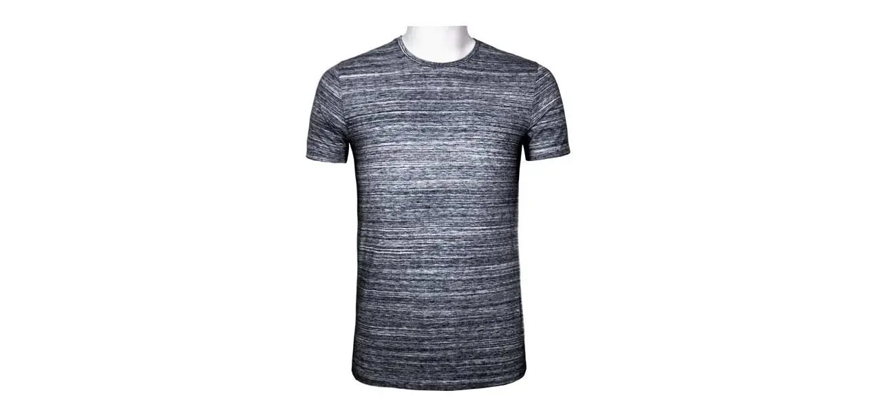 Men’s Short Sleeve T-Shirt (Crew Neck) Gray